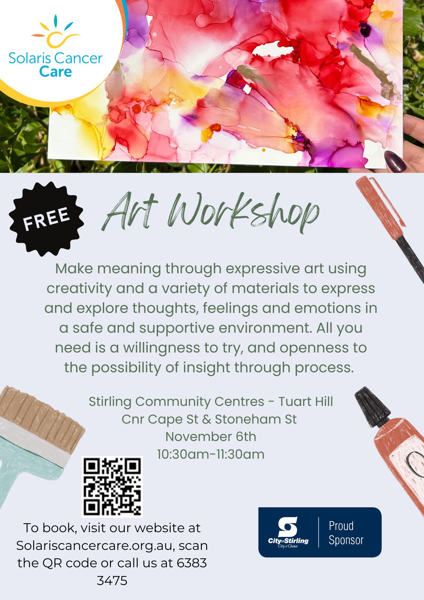 ART WORKSHOP - TUART HILL